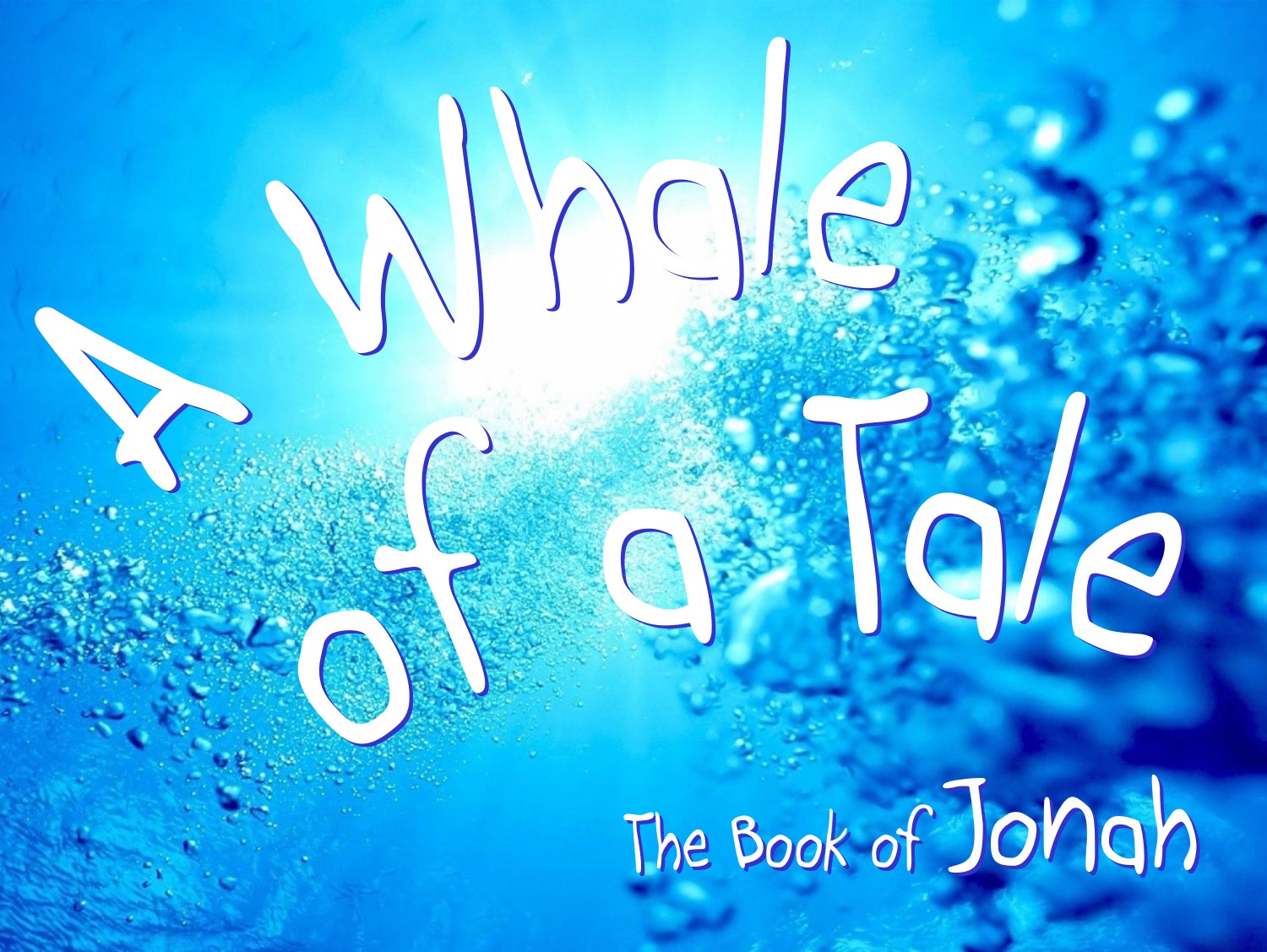 A Whale Of A Tale poster
