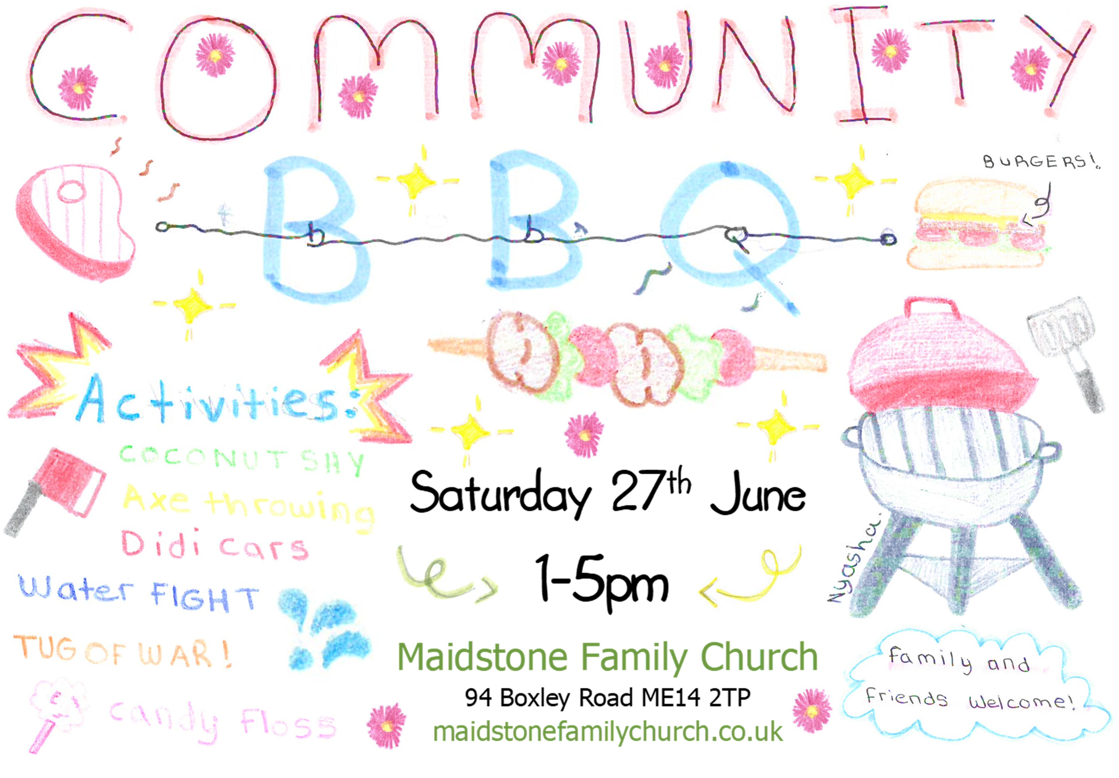 Community Bbq 2026 Flyer